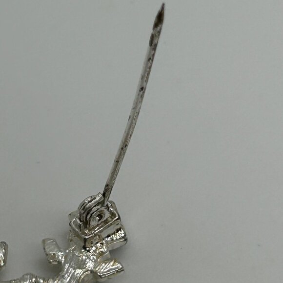 Christmas Brooch Tree Pin Radko Eisenberg Monet Claiborne Both Vintage Modern - Picture 6 of 16